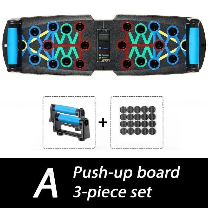 Push-Up Board Set - Color-Coded Multifunctional Fitness System