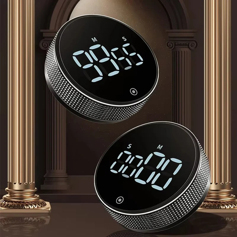 Digital Countdown Timer - Magnetic Kitchen & Study Timer